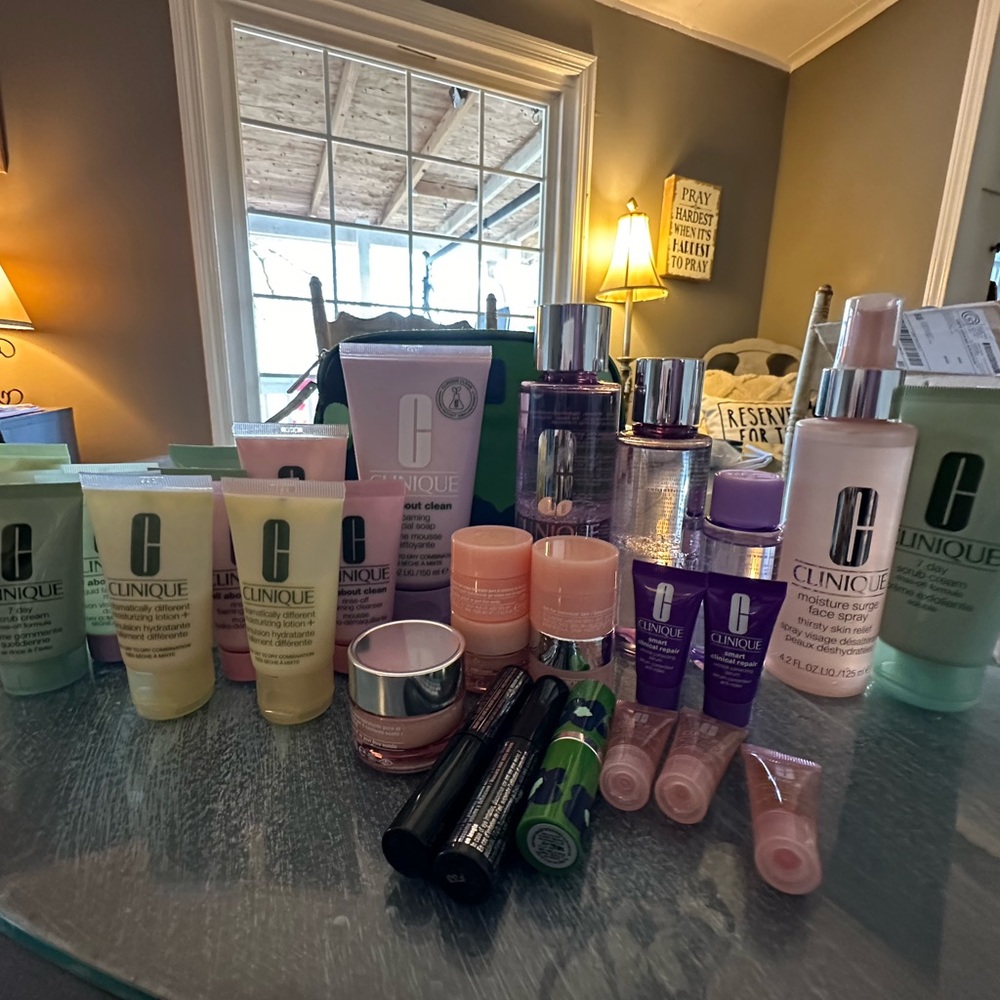 Clinique Kate Spade makeup remover, moisturizer, mascara, lipstick, eye & more